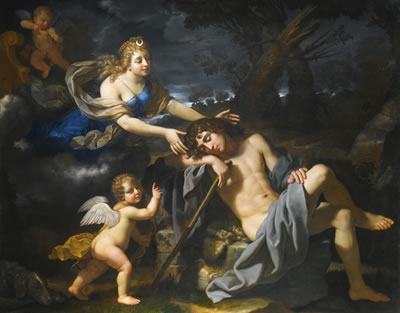 Benedetto il Giovane Gennari : DIANA AND ENDYMION