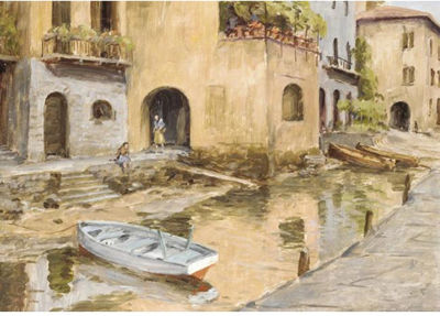 Arthur Victor Coverley-Price : VARENNE, LAKE COMO