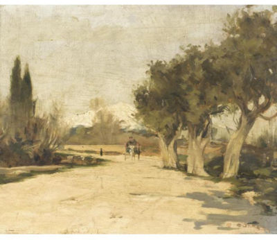 Odysseus Fokas : A VILLAGE PATH