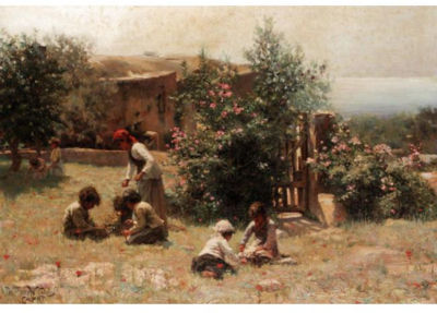 William Wiehe Collins : CHILDHOOD'S HAPPY HOURS, CAPRI