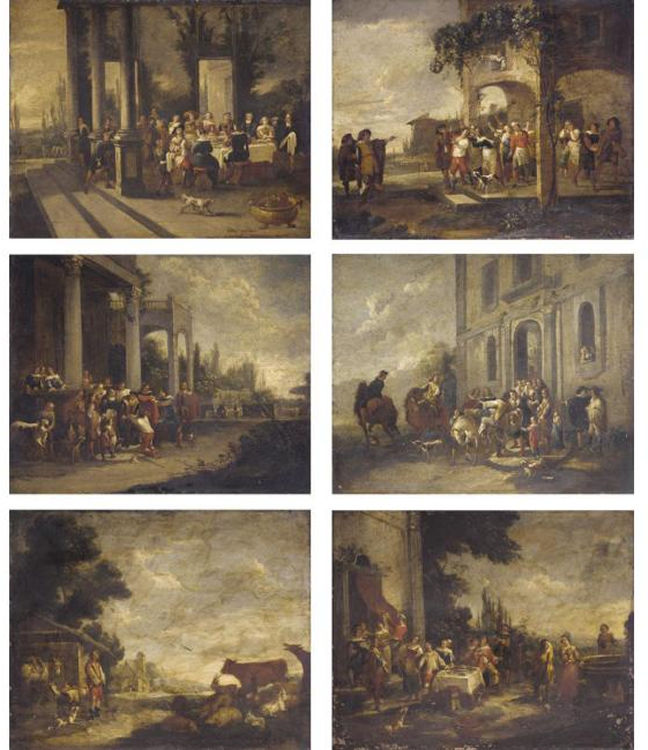 Pieter Van Bredael : From Auction Records