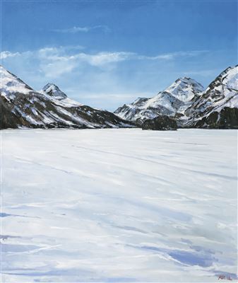 Andreas Rickenbacher : 'ES TAUT',  SILSERSEE, 2012