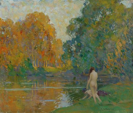 Charles Arthur Wheeler : Autumn Afternoon