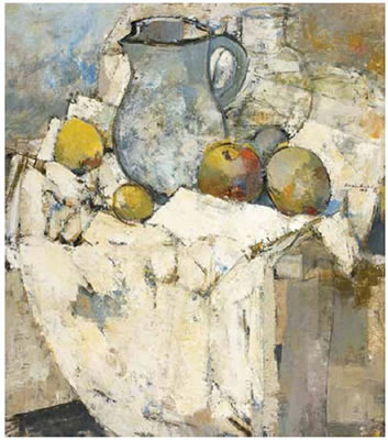 Jean Max Friedrich Welz : Still Life (Cezannesque)