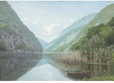 Jan Ernest Abraham Volschenk : The Keurbooms River, Knysna