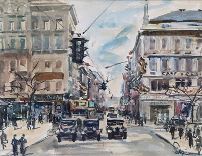 Philipp Seitz : Streetscenery in Hamburg