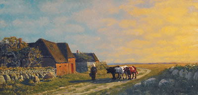 Franz Korwan : Evening on Sylt