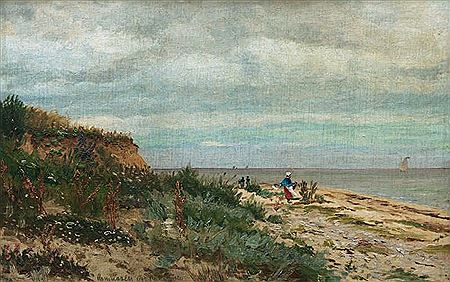 Anton Asmussen : At the Baltic Sea near Kellenhusen