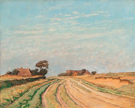 Ingwer Paulsen : Landscape in Frisia