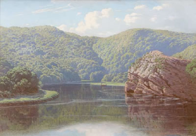 Jan Ernest Abraham Volschenk : The Creek Below Kaaimans Gat (near Wilderness George C.P.)