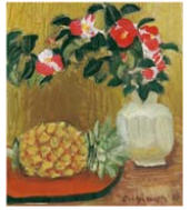 Kenkichi Sugimoto : Camellia and Pineapple