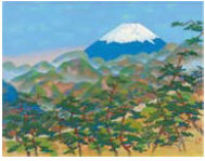 Yoson Ikeda : Mount Fuji Viewing From Sayonakayama