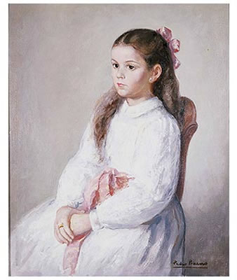 Pedro Bueno Villarejo : Retrato de niña