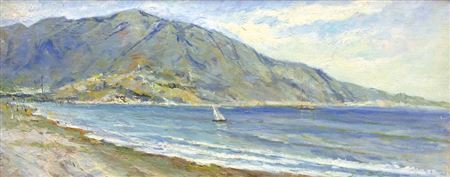 Victor Aleksandrovich Ferber : Crimean coast.