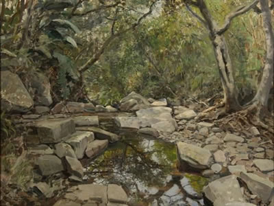 Cecil Thornley Stewart : A ROCKY STREAM