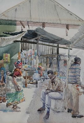 Durant Basi Sihlali : CHICKEN MARKET, KLIPTOWN