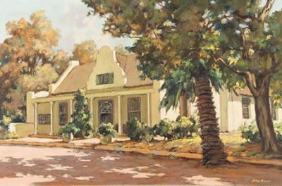 Johannes Oldert : CAPE DUTCH HOMESTEAD