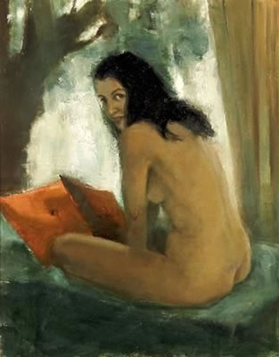 Fleur Ferri : SEATED NUDE