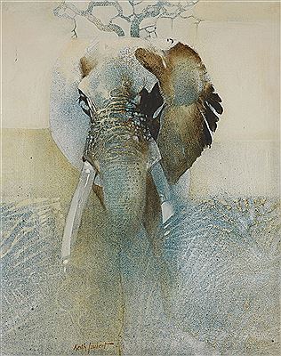 Keith Joubert : ELEPHANT IN THE MIST