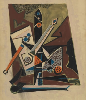 Dox Thrash : Untitled (Cubist Study).