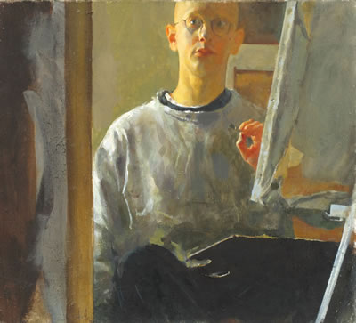 Amnon David Ar : Self Portrait in a Studio