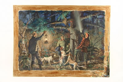 Gene (Charles Eugene) Klebe : 'THE MAINE COON HUNT'