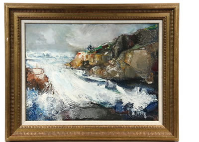 Jean Liberte : 'Rough Surf, Canada'