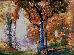 William C Emerson : Autumn Landscape