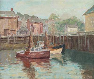 George L Morris : Harbor Scene