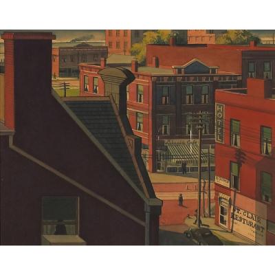 Carl Tuttle : Urban Scene