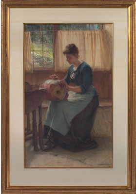 William Harris Weatherhead : 'Lacemaking'