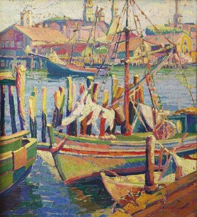 Clara Deike : Gloucester Harbor