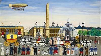 Hector Trotin : Place de la concorde