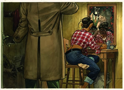 Juanjo Guarnido : LACKSAD ARTIC NATION (T.2), DARGAUD 2003 Blacksad et Dinah