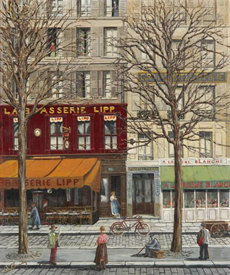 Gertrude O'Brady : La brasserie Lipp