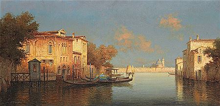 Alphonse Lecoz : Vue de Venise