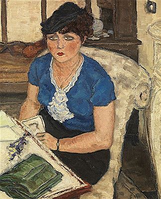 Armand Henri Nakache : Portrait de Mademoiselle J