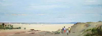 Gerard Barthelemy : LE TOUQUET, PLAGE ET DUNES