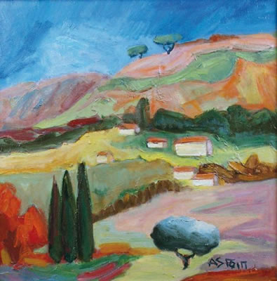 Marie Astoin : PAYSAGE PROVENÇAL