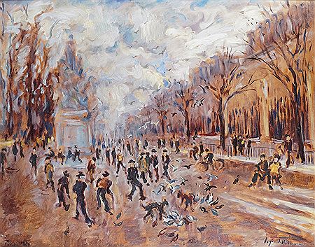 Sergio Telles : LE JARDIN DES TUILERIES