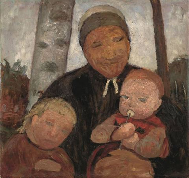 Paula (Modersohn) Becker : From Auction Records