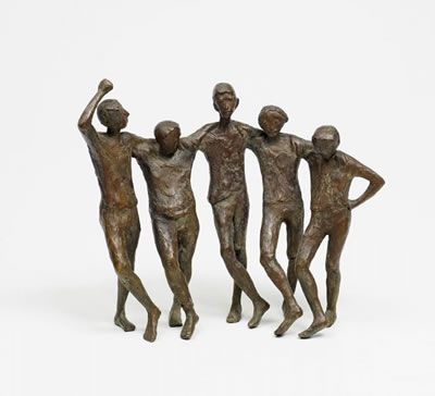 Manfred Welzel : Dancing Men. 1976