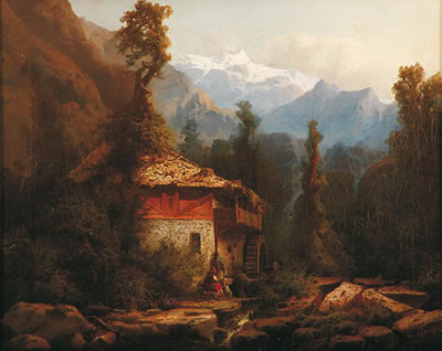 Joseph Navratil : Mill in mountains