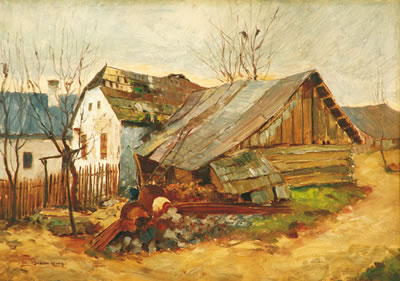 Zdenka Braunnerova : Village building