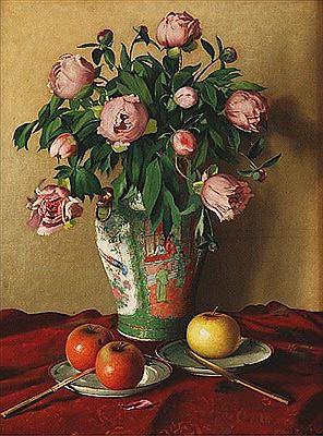 Frantisek Xaver Diblik : Peonies