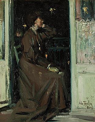 John Wentworth Russell : Waiting at the Window