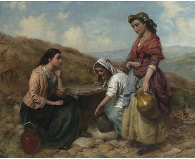 Edward John Cobbett : GOSSIP AT THE SPRING