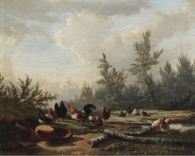 Jean Baptiste Leopold Leemputten : From Auction Records