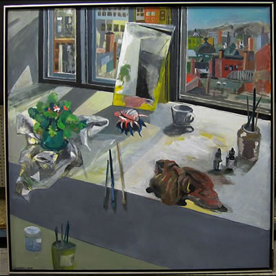 Ghitta Caiserman-Roth : MY STUDIO, NATURE MORTE