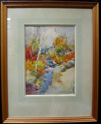 William St Thomas Smith : AUTUMN CREEK STUDY